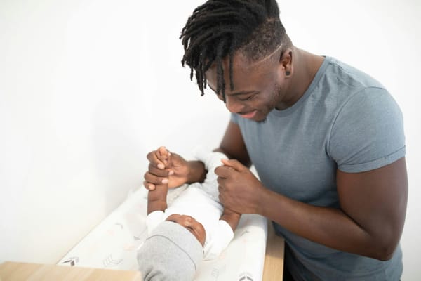 What I'm learning about balancing health + wellbeing alongside early fatherhood